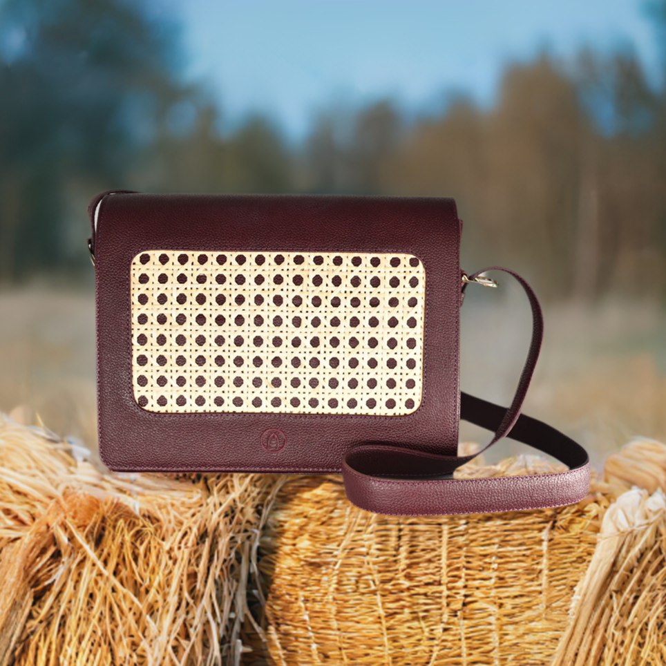 California Burgundy Säkra purse