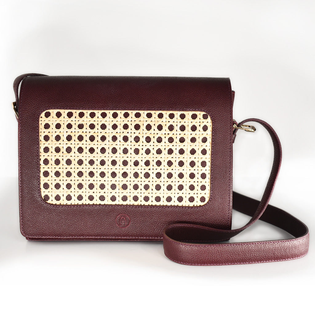 California Burgundy Säkra purse