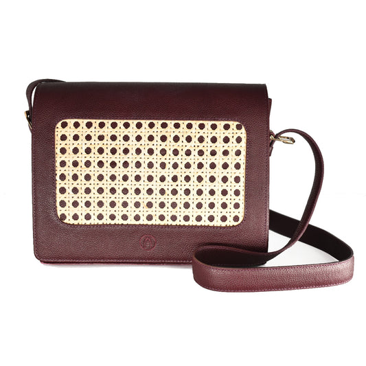 California Burgundy Säkra purse