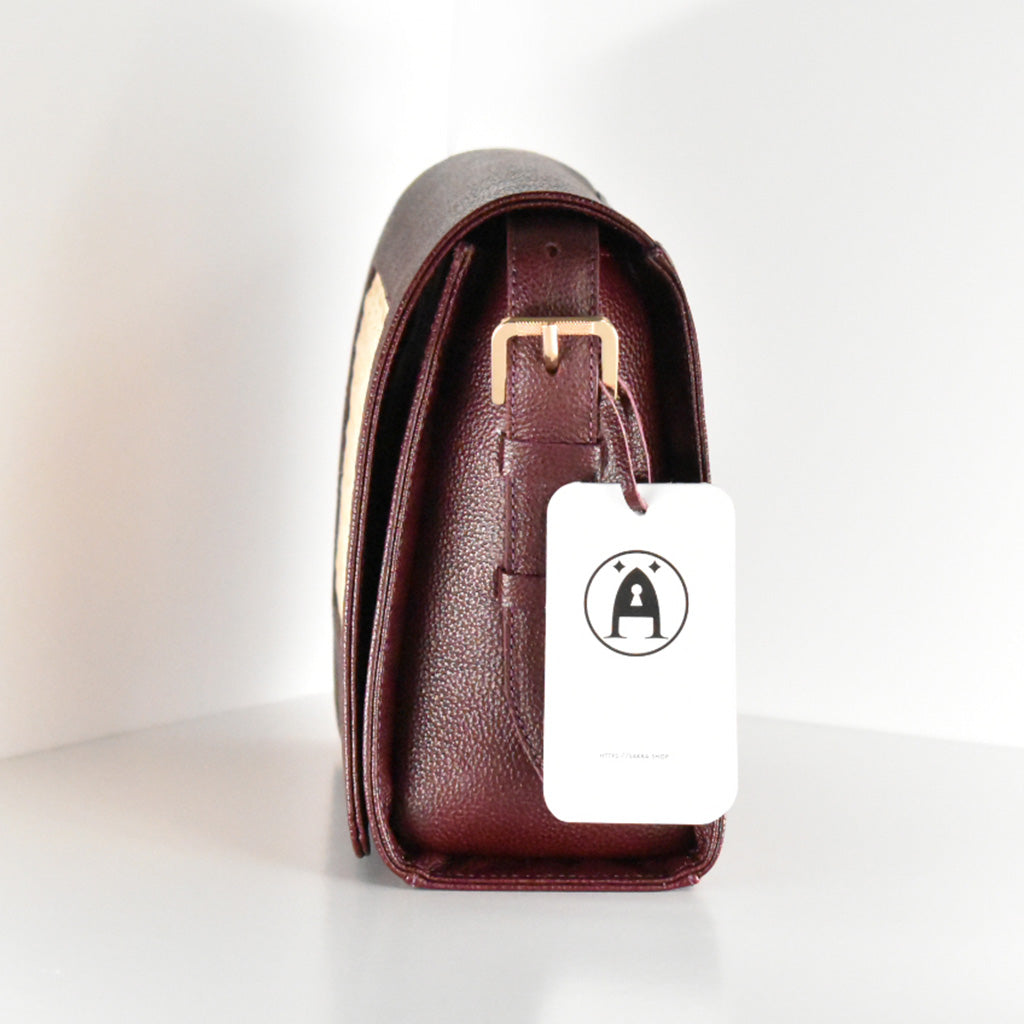 California Burgundy Säkra purse